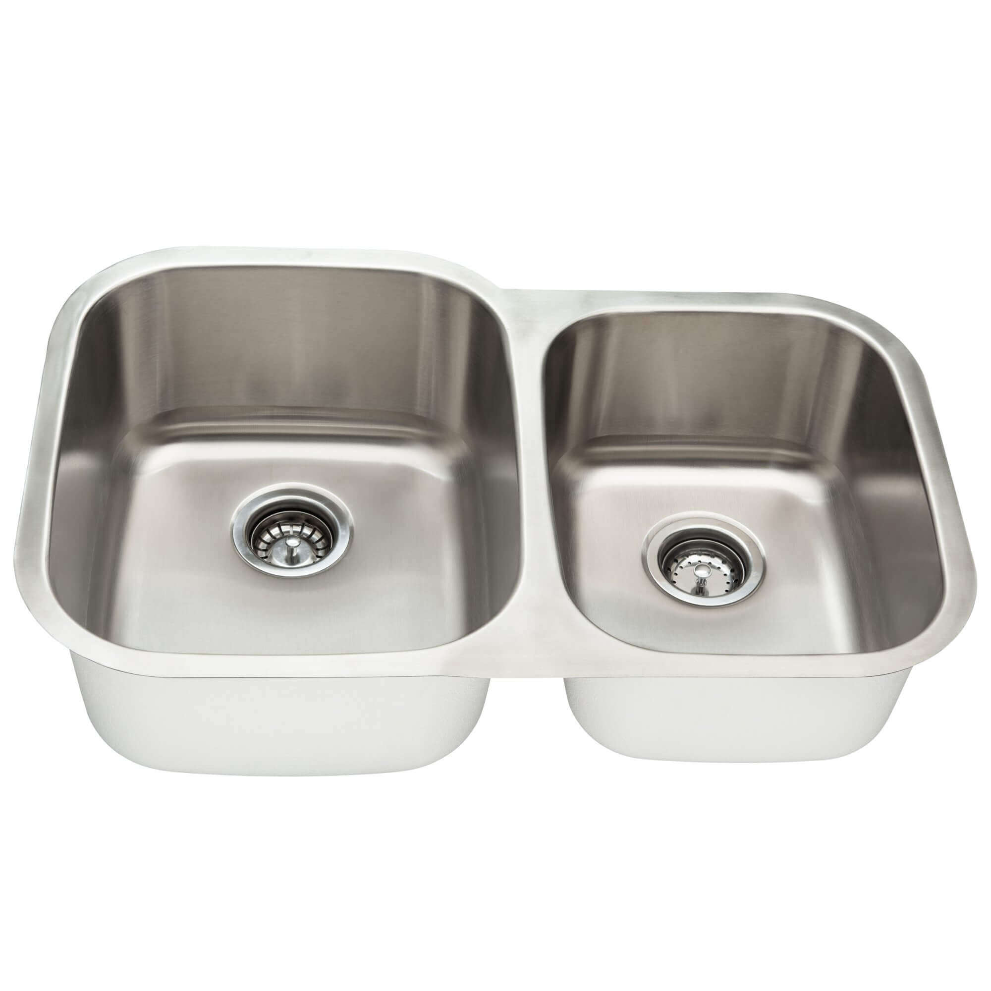 Offset Double Bowl: S654L