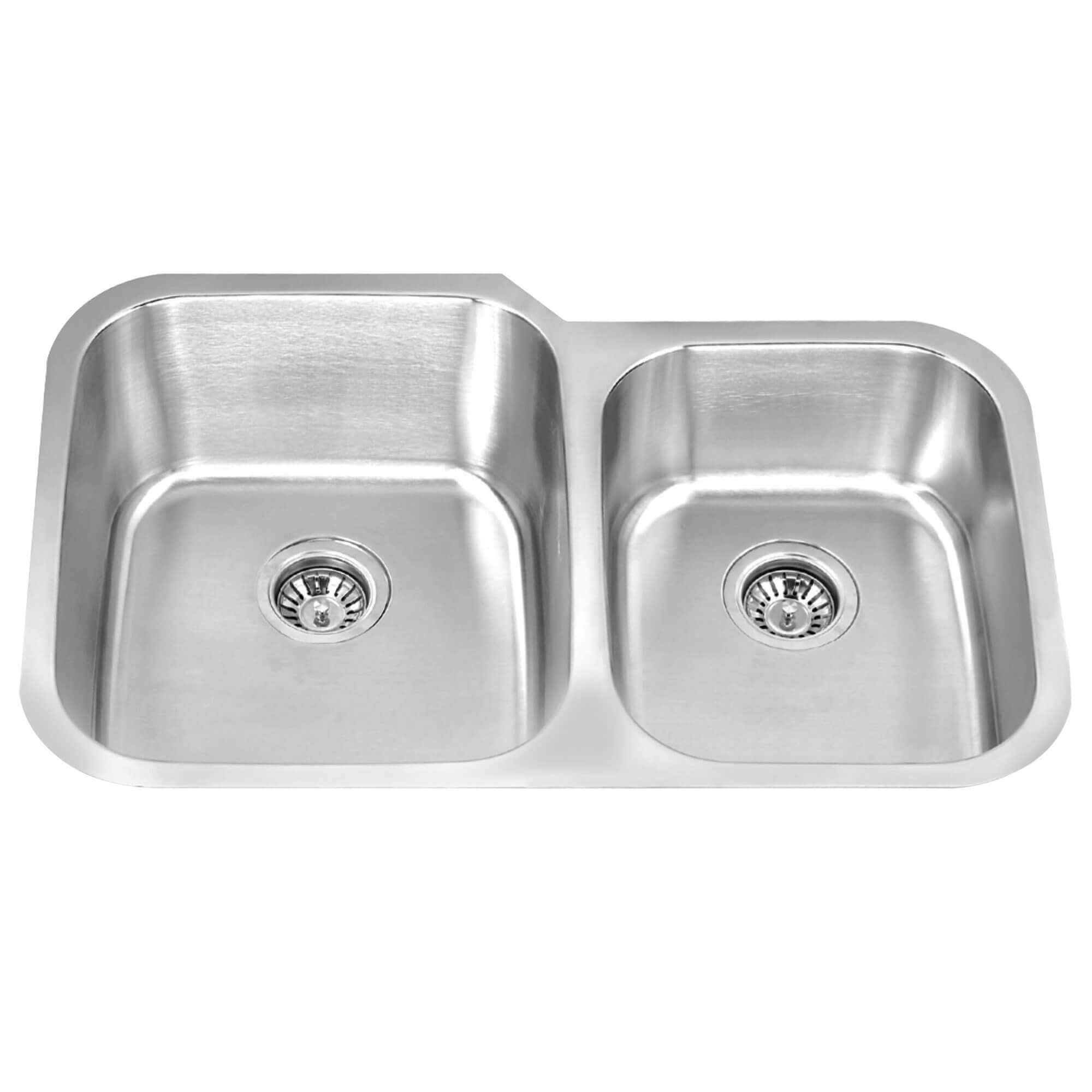 Offset Double Bowl: S655