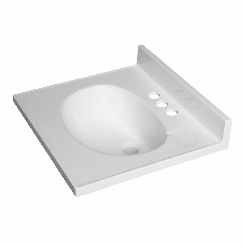 Cultured Marble Sink - Fine Fixtures
