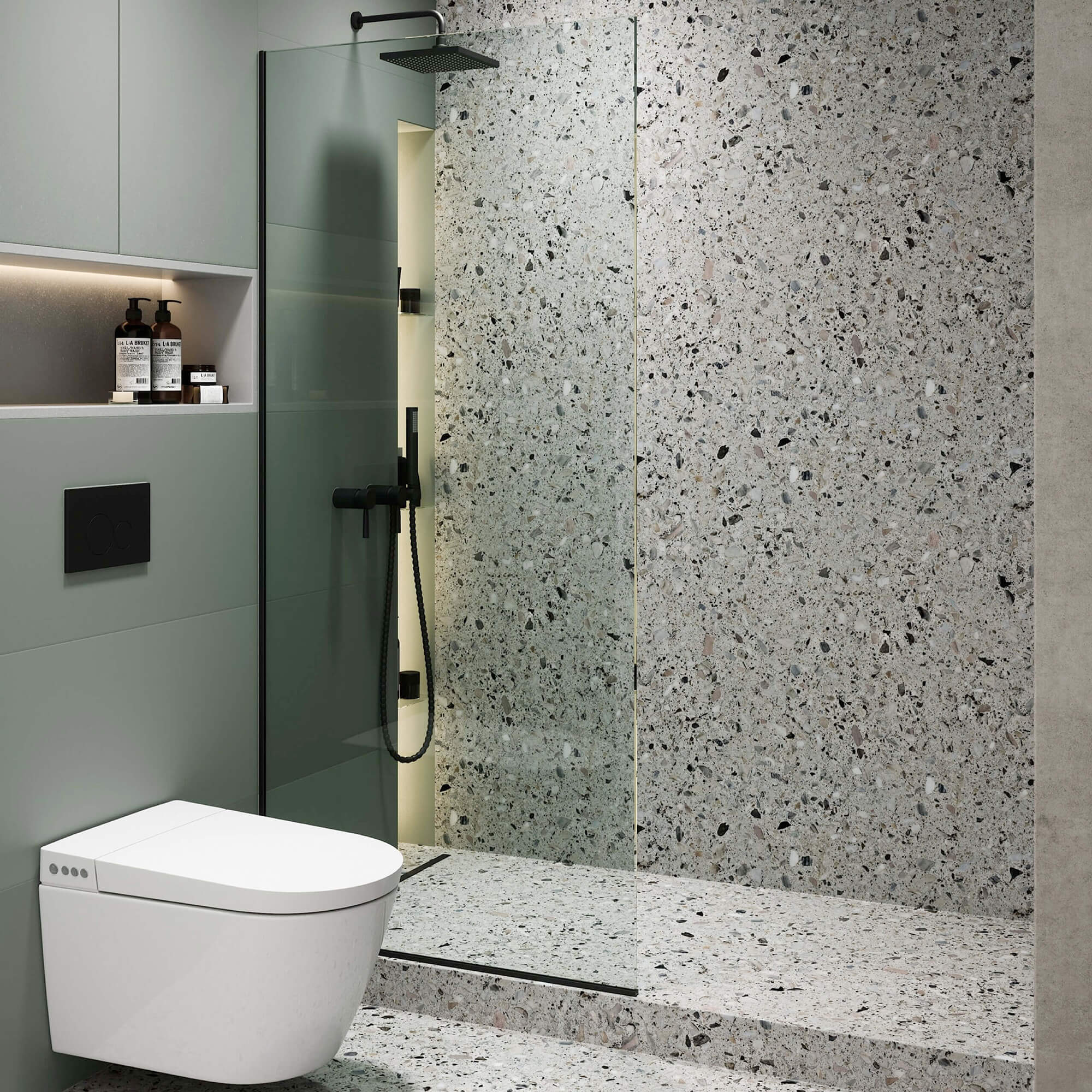 Shower Panel Fixed Frameless